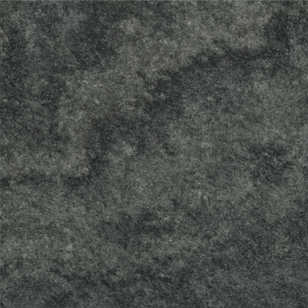 A close-up view of a dark gray to black granular granite surface, featuring an uneven and slightly speckled texture. This image represents the raw material often used as a background for memorial engravings.