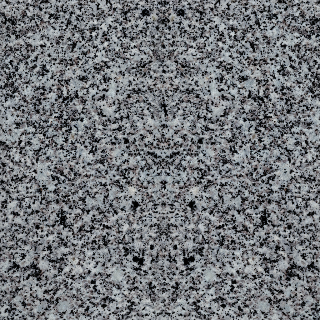 A close-up image of gray granite stone texture, showing a detailed speckled pattern of black, white, and various gray mineral grains. This natural stone background is commonly used for headstones and memorial products.