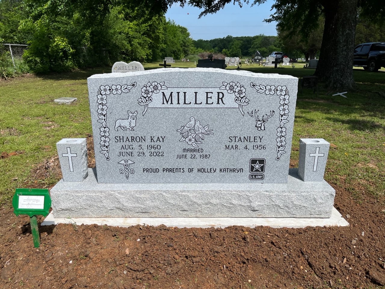 Granite granite monument