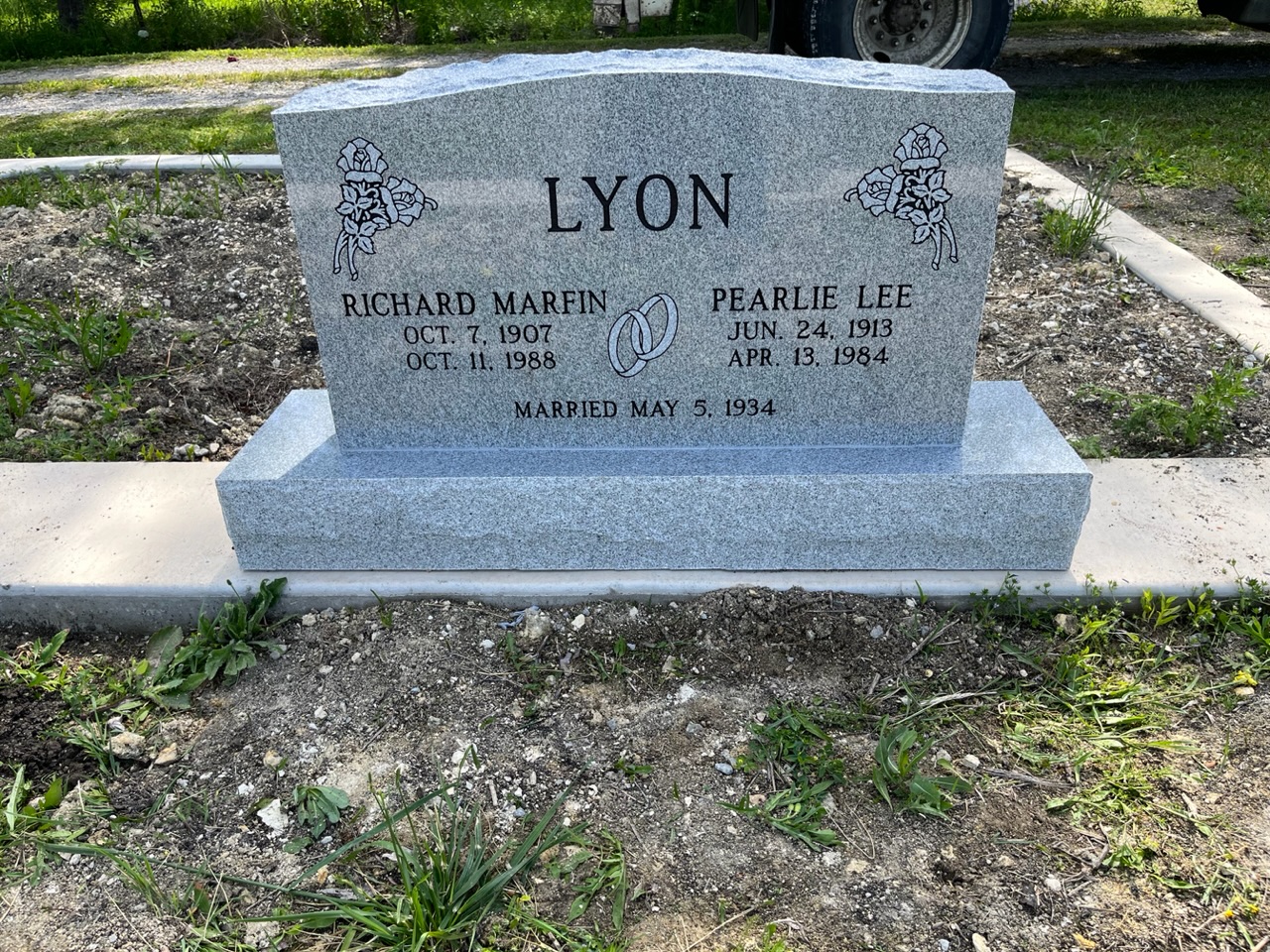 Granite granite monument