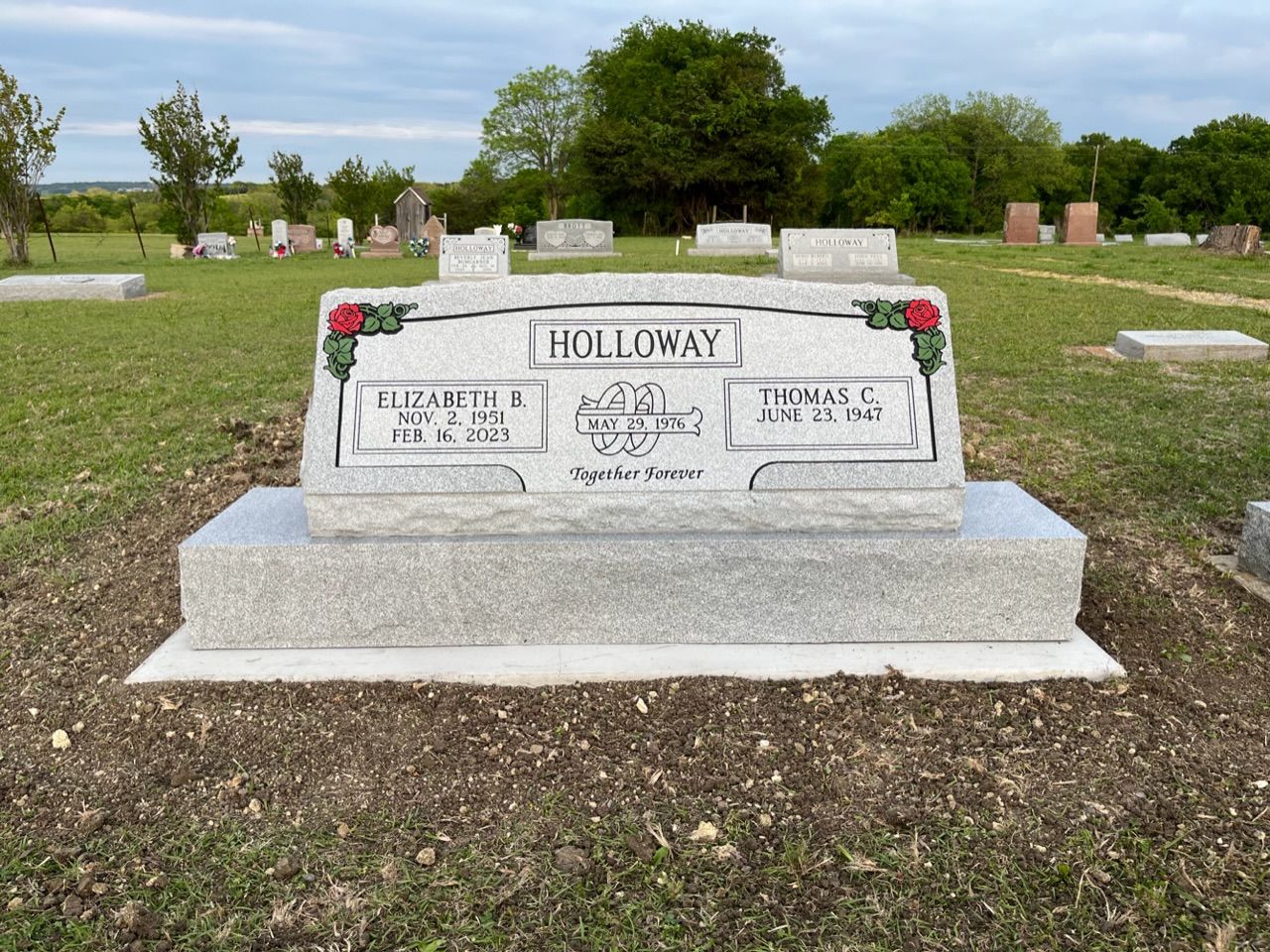 Granite granite monument