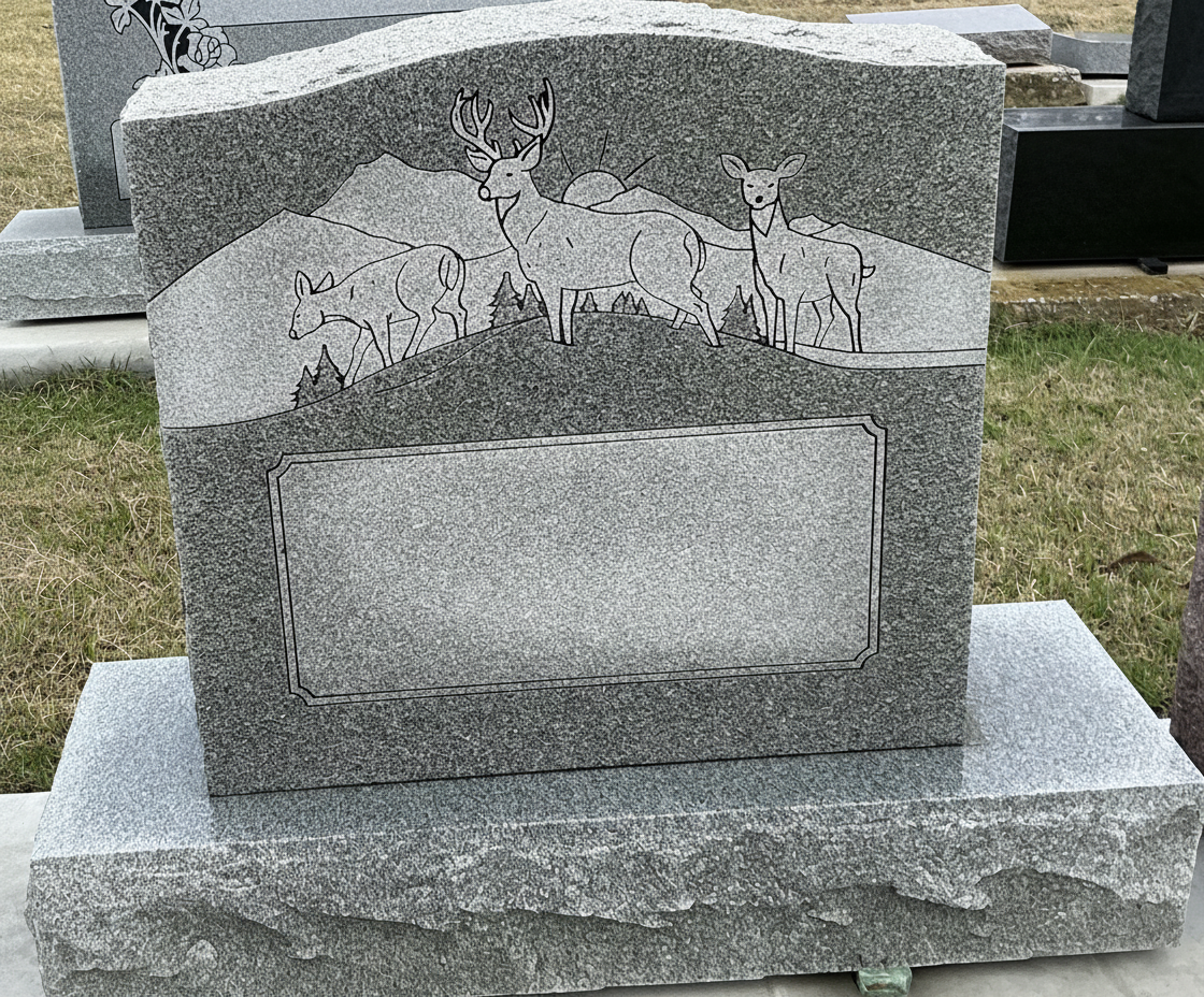 #114 SINGLE SERP W/ DEER